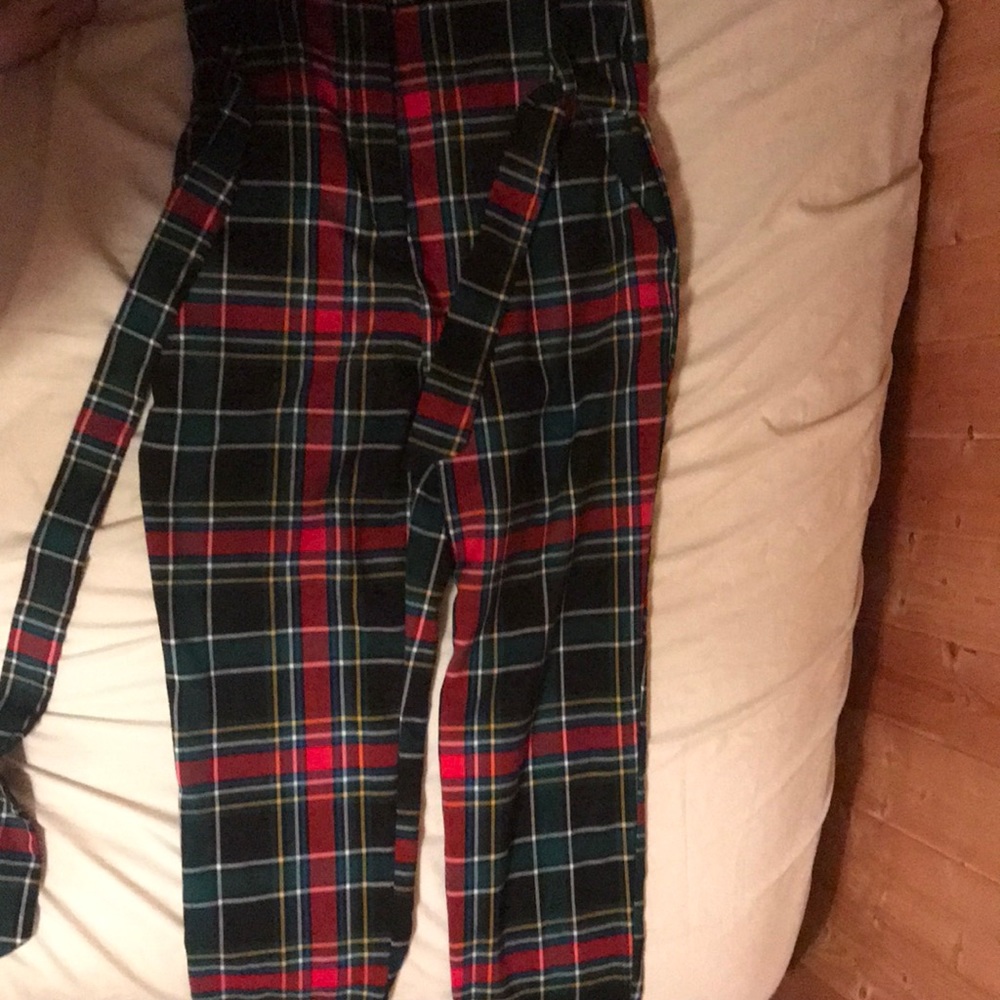 Cute plaid Christmas pants